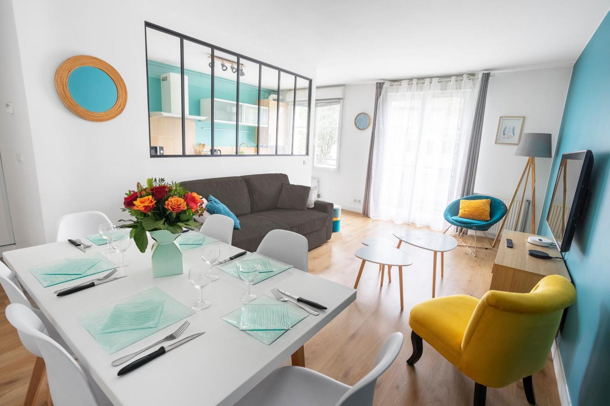 Appartement-Bao Tiam-Tiam Conciergerie-5Min Disneyland-Free Parking Serris Eksteriør bilde